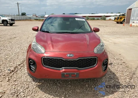 2018 Kia Sportage Lx from USA, damaged, VIN KNDPMCAC7J7348979